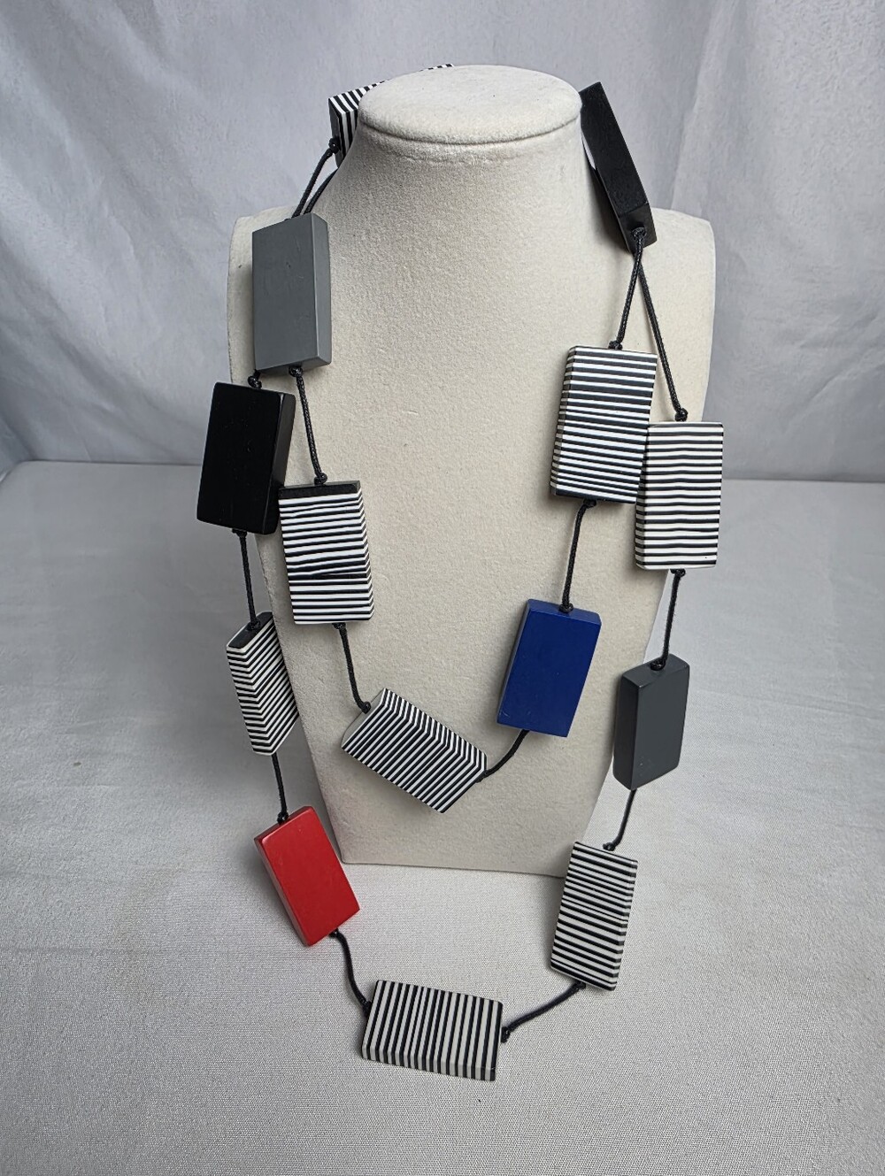 Sylca Designs Jewelry Geometric Wearable Art Lot Of 2 Statement Necklaces